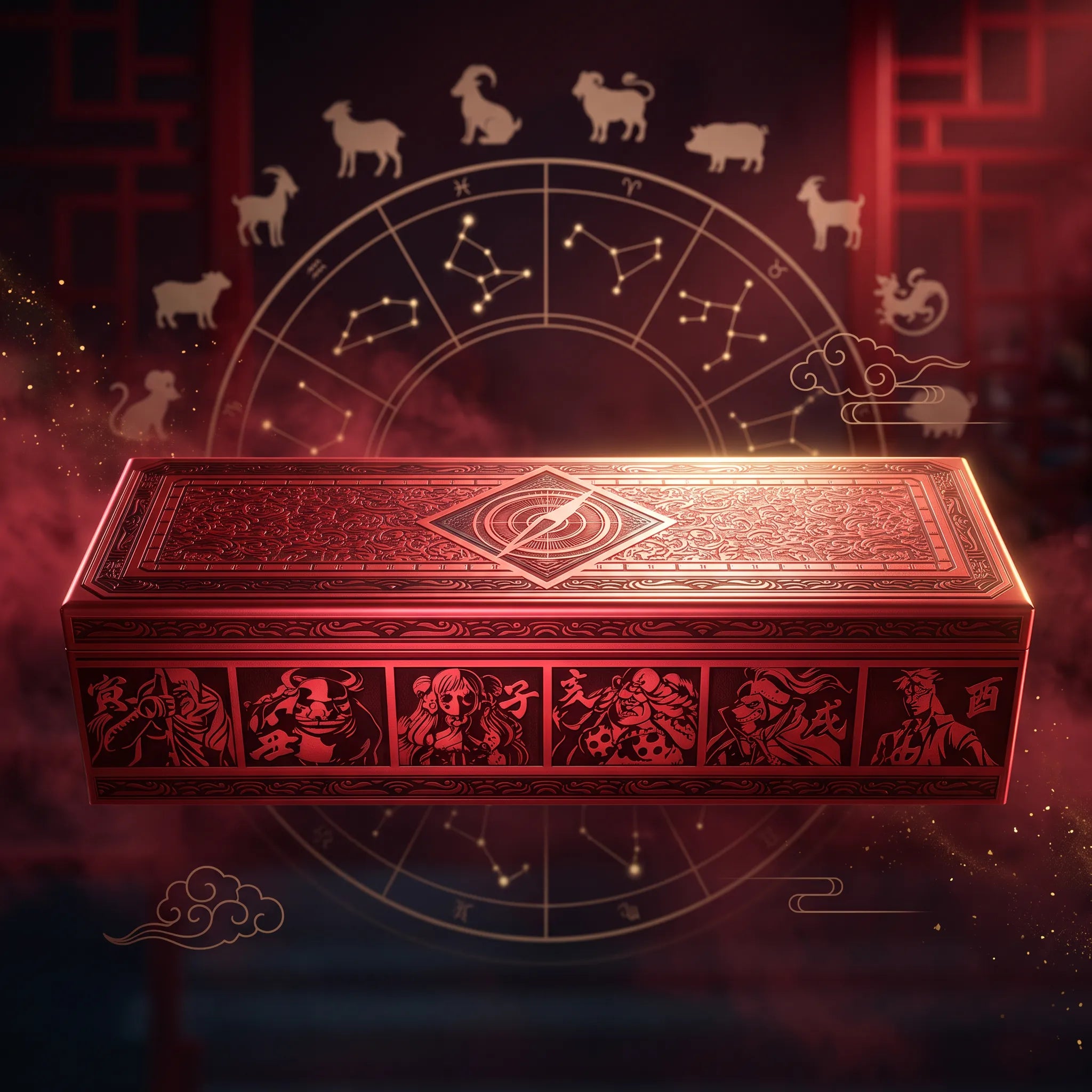 PRE-ORDER: One Piece 4th Anniversary 12 Zodiac Box – Tommy_Cards