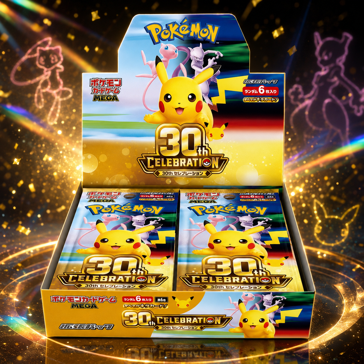 PRE-ORDER: Japanese Pokémon M6a 30th Celebration Booster Box – Tommy_Cards