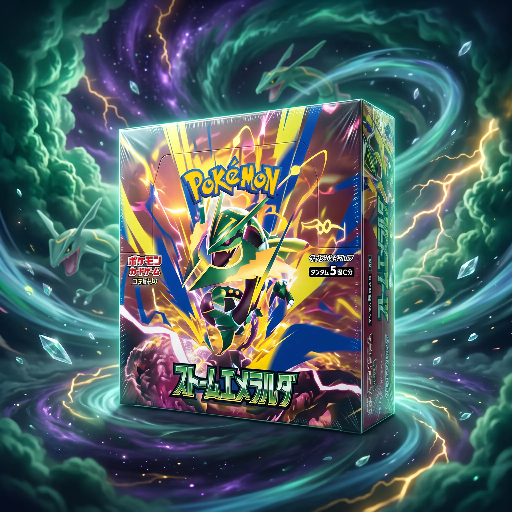 Japanese Pokémon M6 Storm Emeralda Booster Box Australia – Tommy Cards