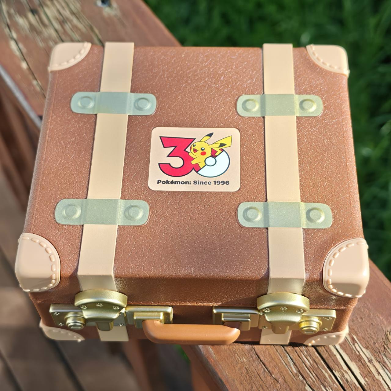 Pokémon Little Adventure 30th Anniversary vintage suitcase box closed